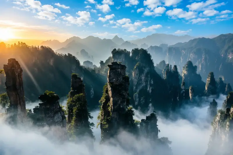 Чжанцзяцзе (горы Аватар) | национальный парк (провинция Хунань)