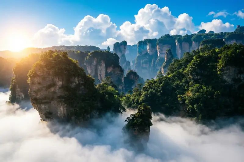 Чжанцзяцзе (горы Аватар) | национальный парк (провинция Хунань)