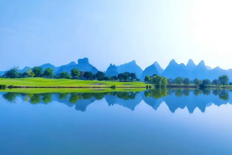 Река Ли в Гуйлине (Guilin, Guangxi, China)