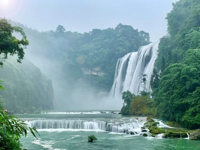 Водопад Хуангошу в провинции Гуйян, Китай