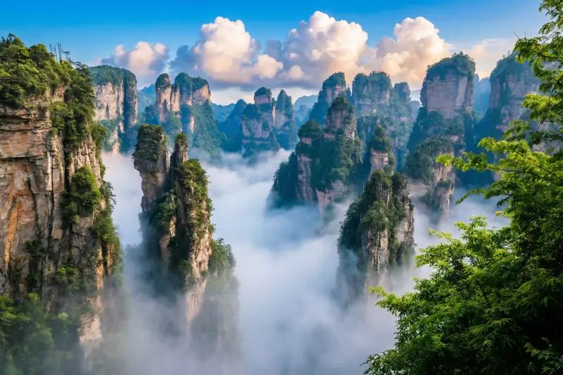 Национальный лесной парк Чжанцзяцзе (Китай)