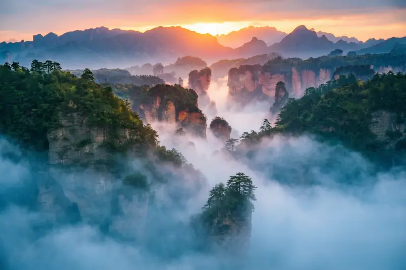 Национальный лесной парк Чжанцзяцзе (Китай)