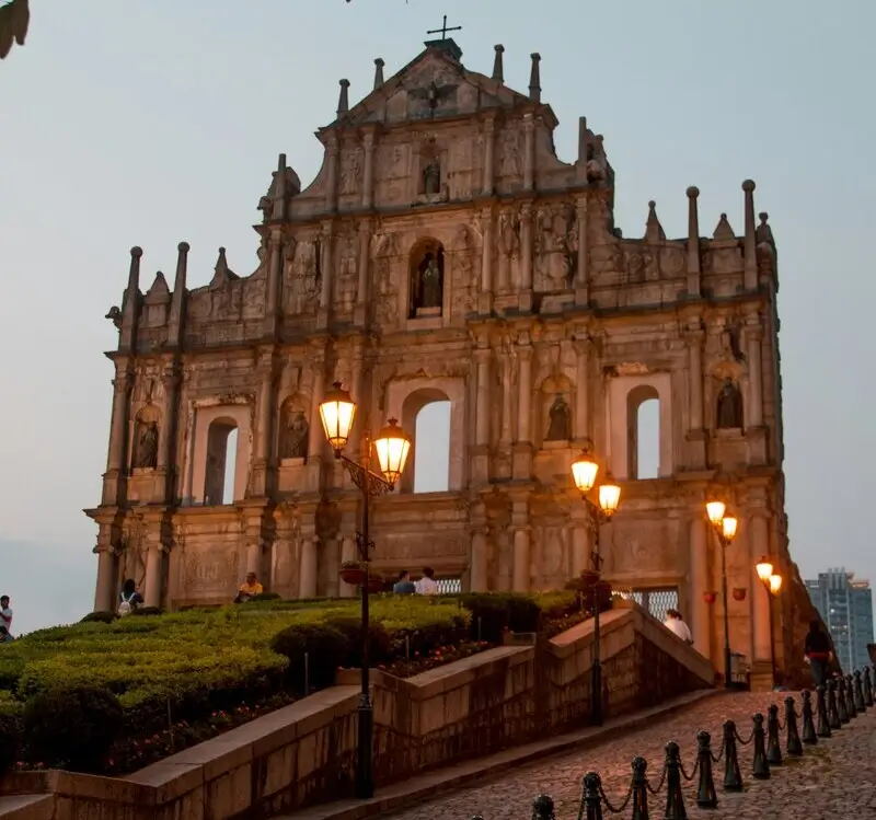 Руины собора Святого Павла в Макао