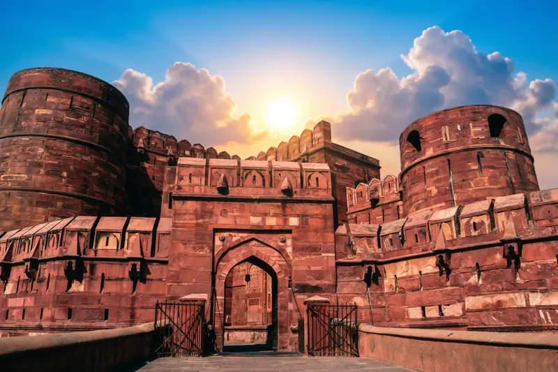 Форт Агра (Красный форт) в коротком туре в Индию на 5 дней