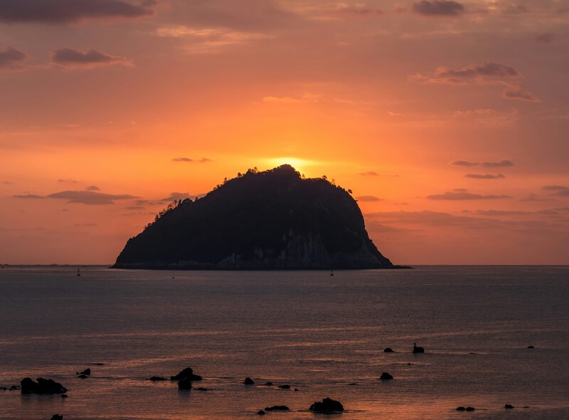 Сонсан Ильчхульбонг, восточная оконечность острова Чеджу в Южной Корее